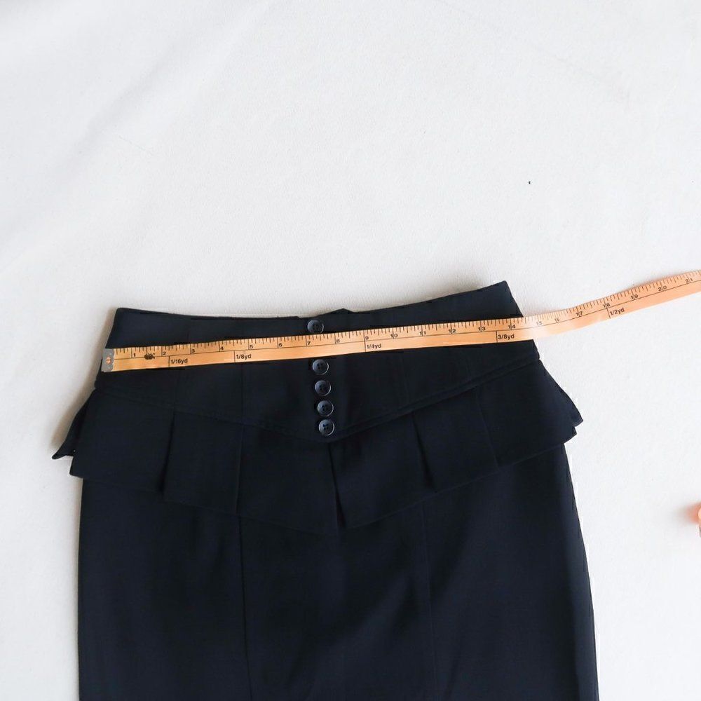 Grace Elements Peplum Pencil Skirt - Picture 6 of 7